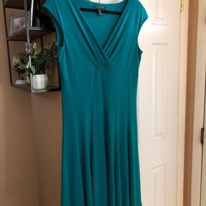 Ralph Lauren sz 14 teal green dress